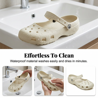 Graziosi modelli Crocs stile ballerina – Scarpe slip-on comode e impermeabili