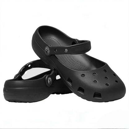 Graziosi modelli Crocs stile ballerina – Scarpe slip-on comode e impermeabili
