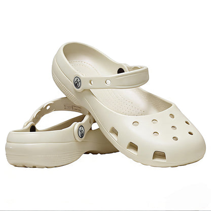 Graziosi modelli Crocs stile ballerina – Scarpe slip-on comode e impermeabili