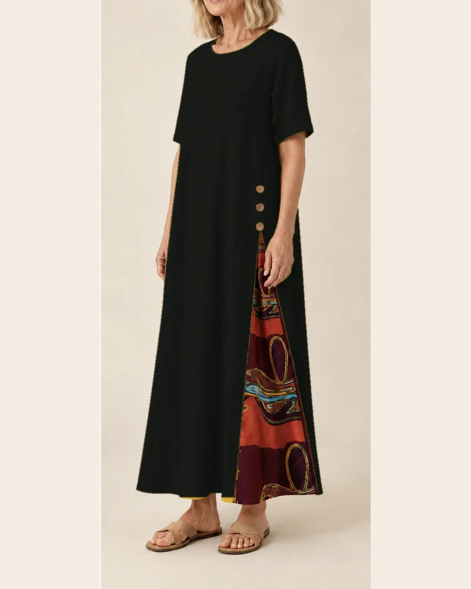 Maurene | Elegante casual lange jurk